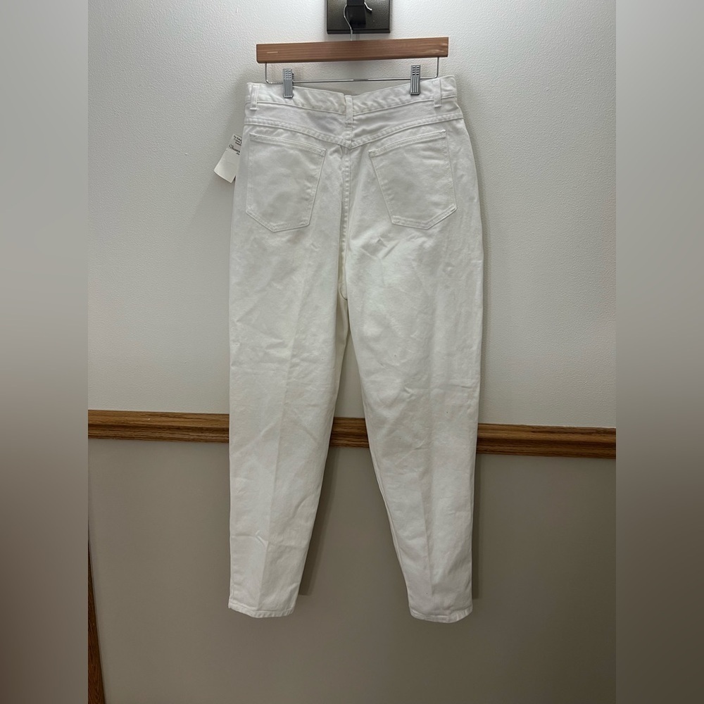 NWT Vintage 80s Country Western Metallic Gold Mom Jeans Size 10 - Picture 4 of 12